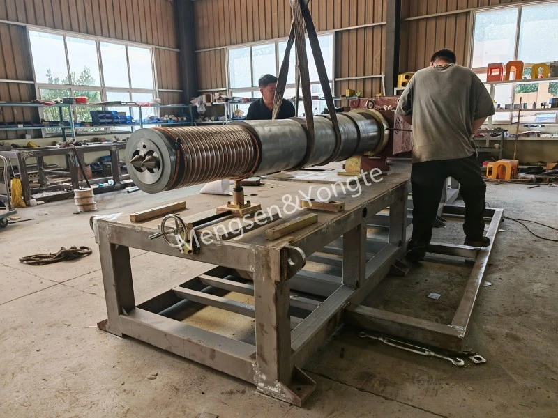 Instalarea extruderului conic cu două șuruburi Custom 92/188