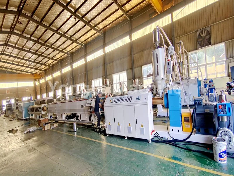 Mașină de fabricat țevi PE cu diametru mare de 315-630 mm