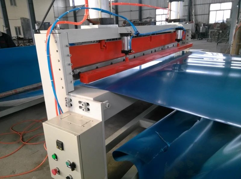 cutter of HDPE plate making machine