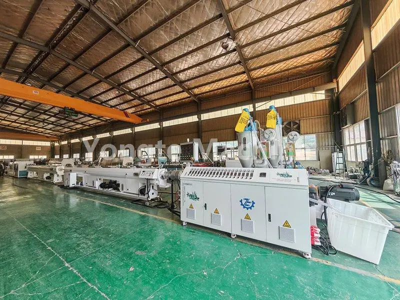 Yongte PE pipe extruder line